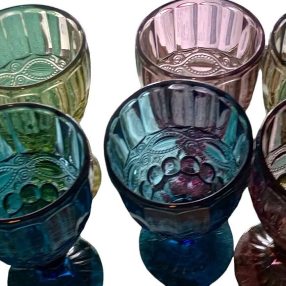 Wine goblets, individual, pick your color, pick one - Picture 5 of 7